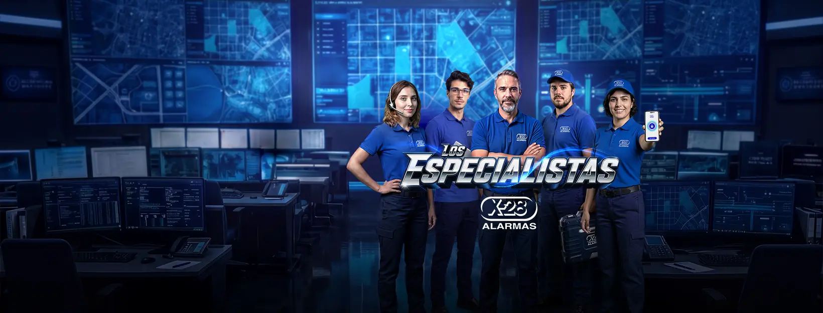 Equipo de especialistas X-28: asesoramiento, instalación, tecnología y monitoreo
